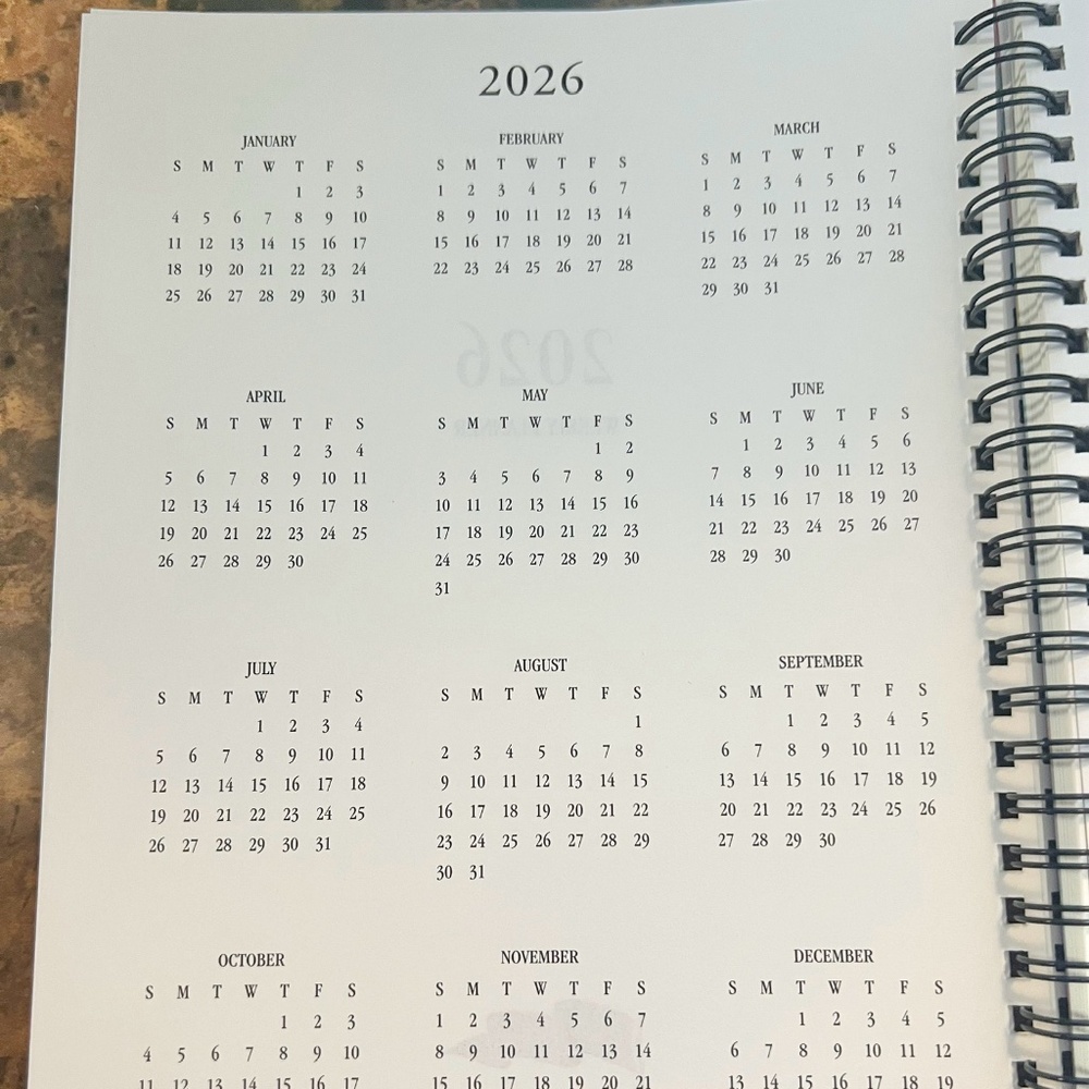 Brand New Because I Knew You I Have Been Changed For Good 2026 Planner - Picture 7 of 8